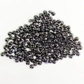 black round melee accent moissanite 01