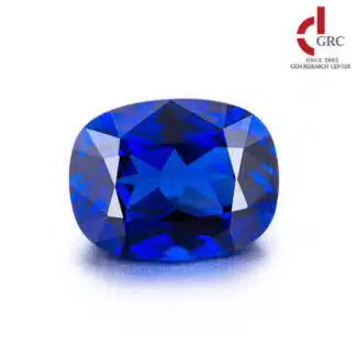 elongated cushion cut lab grown blue sapphire 01