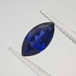 marquise cut lab grown blue sapphire 01