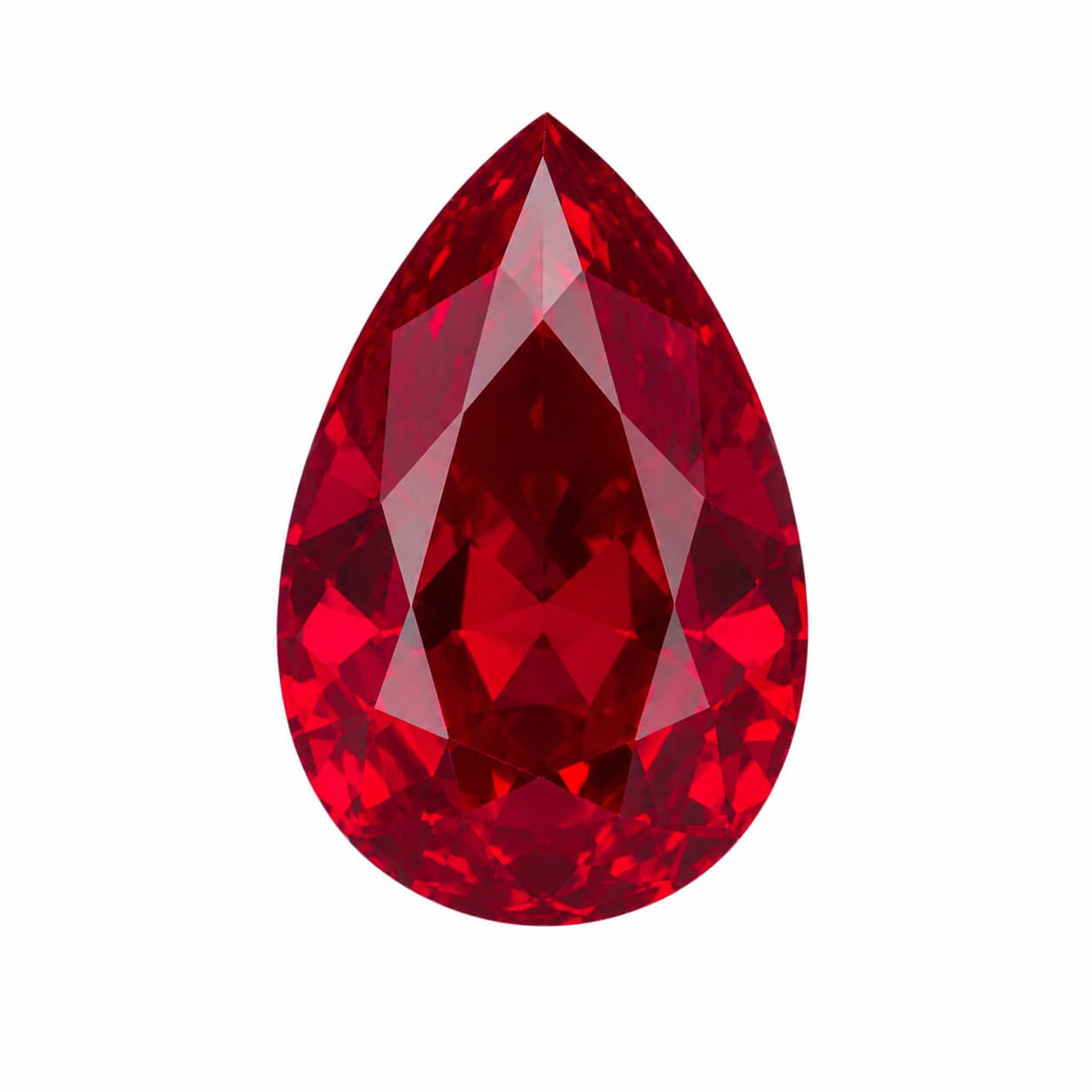 pear cut lab grown ruby pear cut lab grown ruby