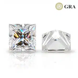piedras preciosas sueltas moissanita talla princesa