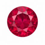 ruby cắt tròn nuôi cấy trong phòng thí nghiệm