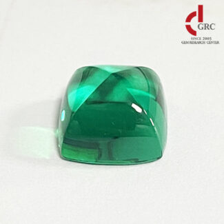 cushion sugarloaf lab grown emerald 01