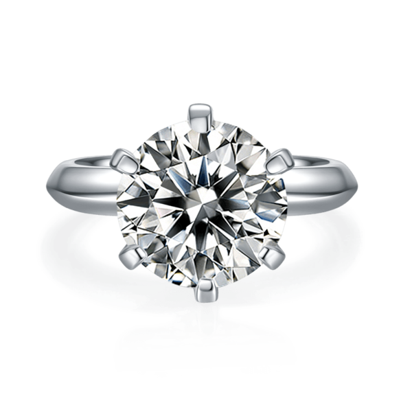 Shop 5.0 Carat Moissanite Engagement Ring Online