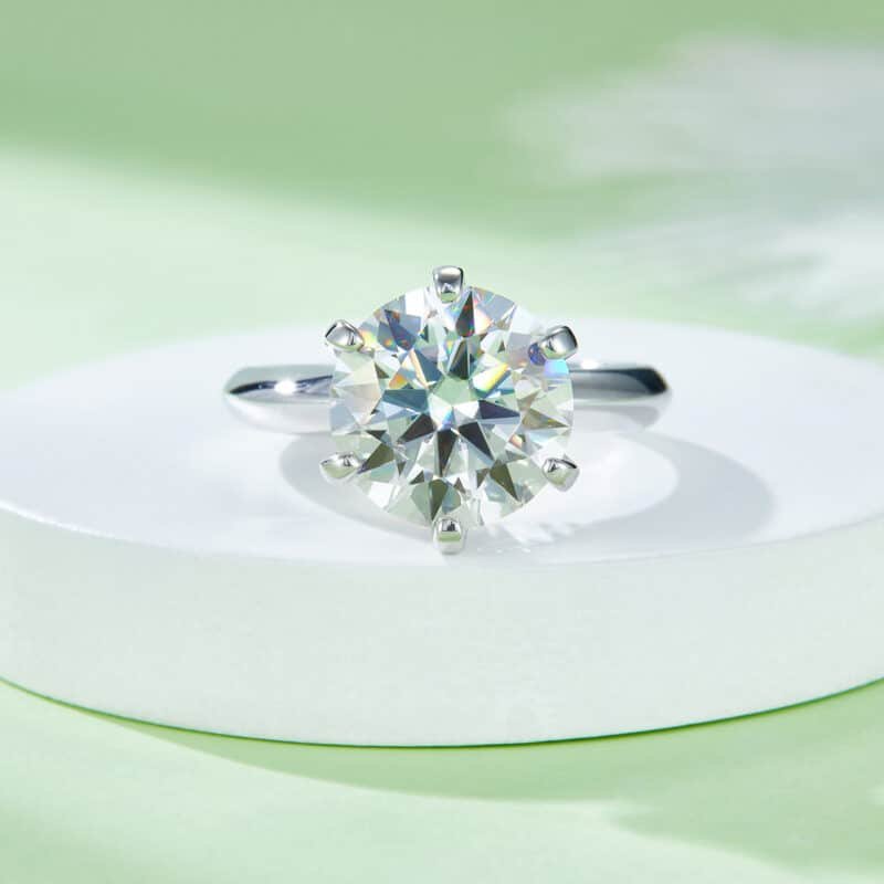 moissanite engagement ring m03j 03