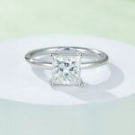 princess cut moissanite solitaire ring m90s 06