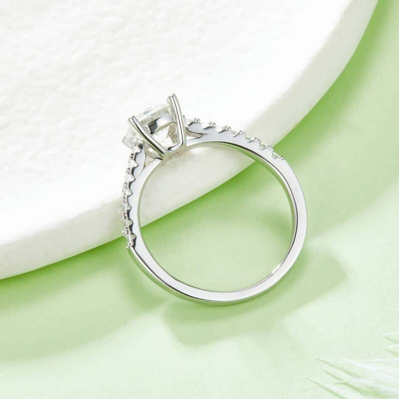 round cut moissanite engagement ring m91a 02