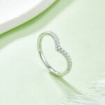 anello dell'eternità moissanite m38a 1