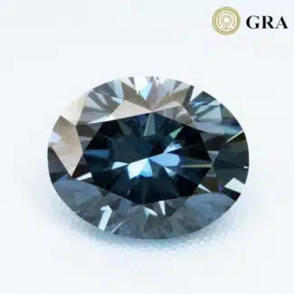 oval cut blue moissanite 02