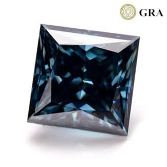 princess cut blue moisanite 01