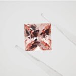 princess cut lab grown pink sapphire 01