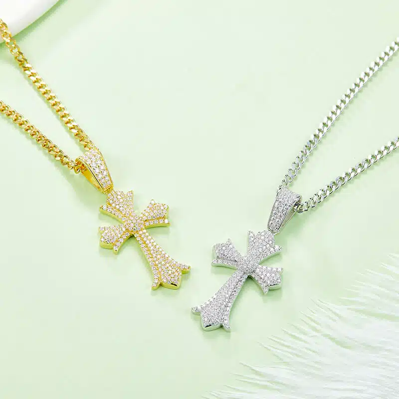 luxury vintage cross pendant 04