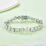 gelang tenis moissanite potongan mewah 02