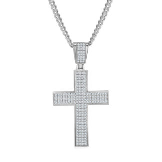 luxury classic cross pendant 01