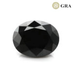 oval cut black moissanite 01