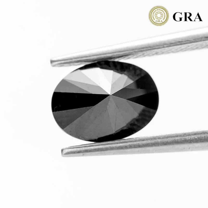 oval cut black moissanite 02