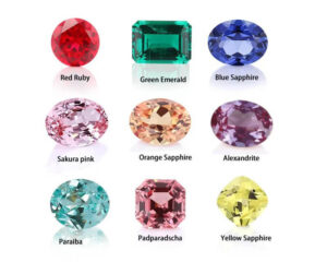 lab grown colored gemstones