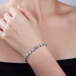 Pulsera de tenis de moissanita UWQA