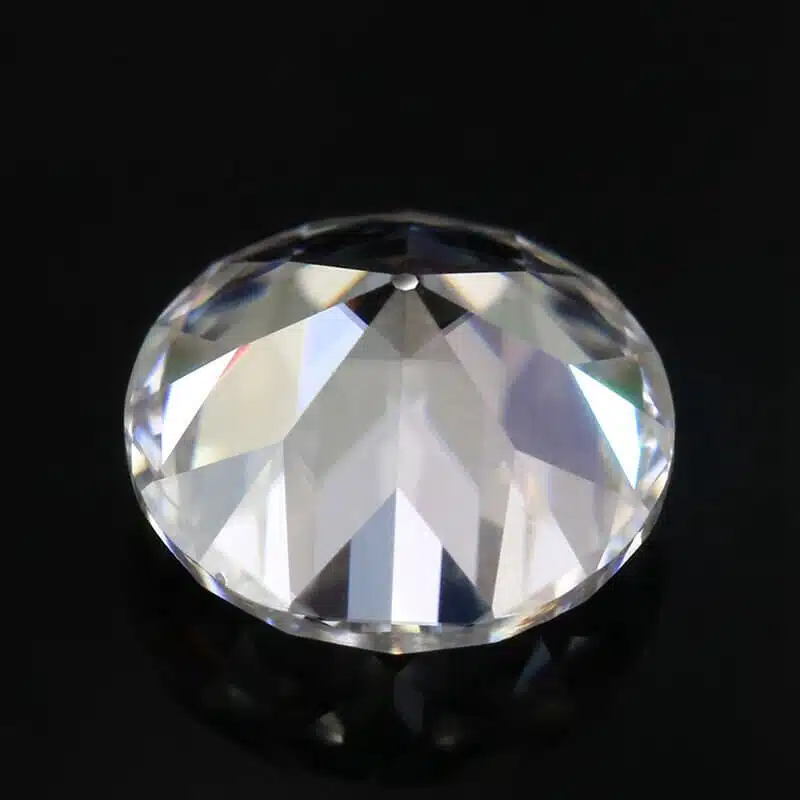 old european cut round moissanite 03