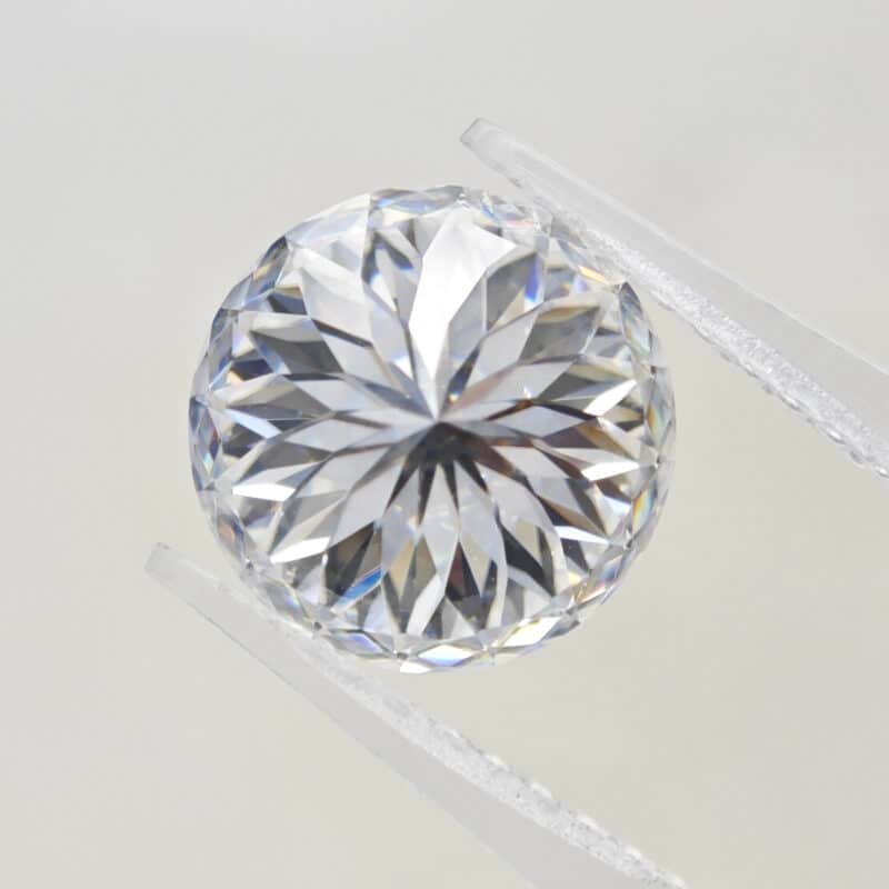 Portuguese cut Moissanite 02