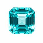 AGL-zertifizierter Asscher-Schnitt, im Labor gezüchteter Paraiba 1 Asscher-Schnitt, im Labor gezüchteter Paraiba-YAG