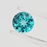 Paraíba YAG 01 de corte redondo, cultivada em laboratório