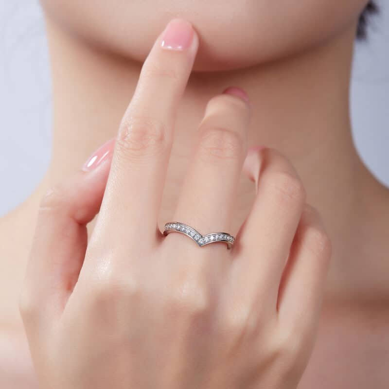 Anillo de eternidad de moissanita m38c 02