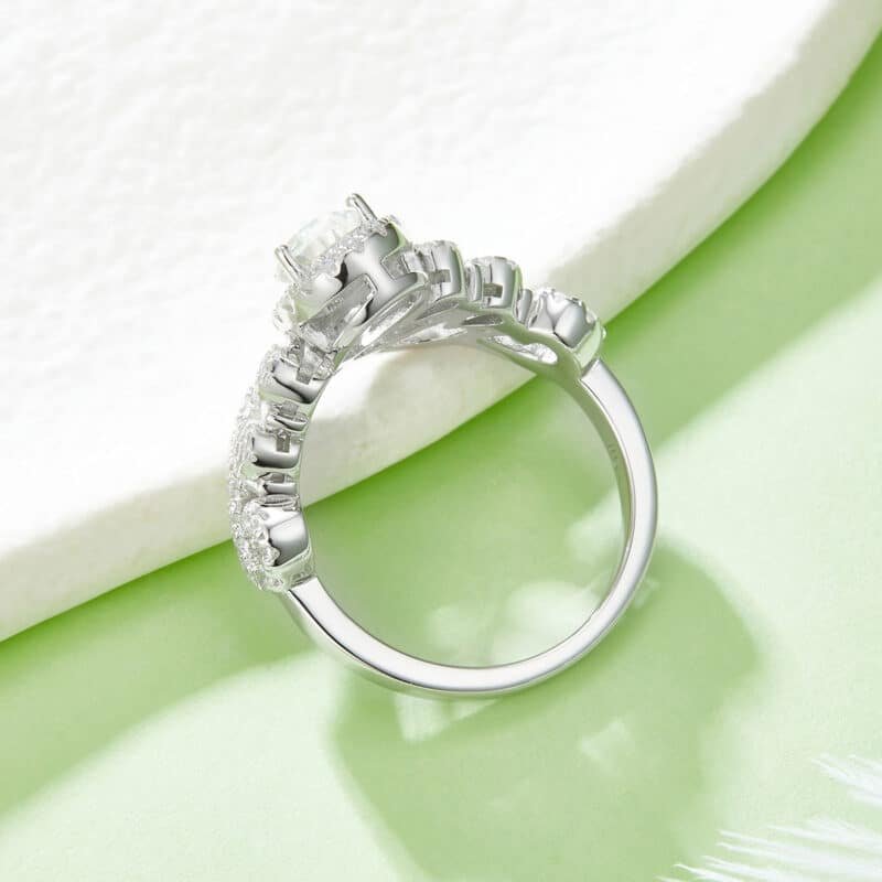 pear cut moissanite ring m99d 03