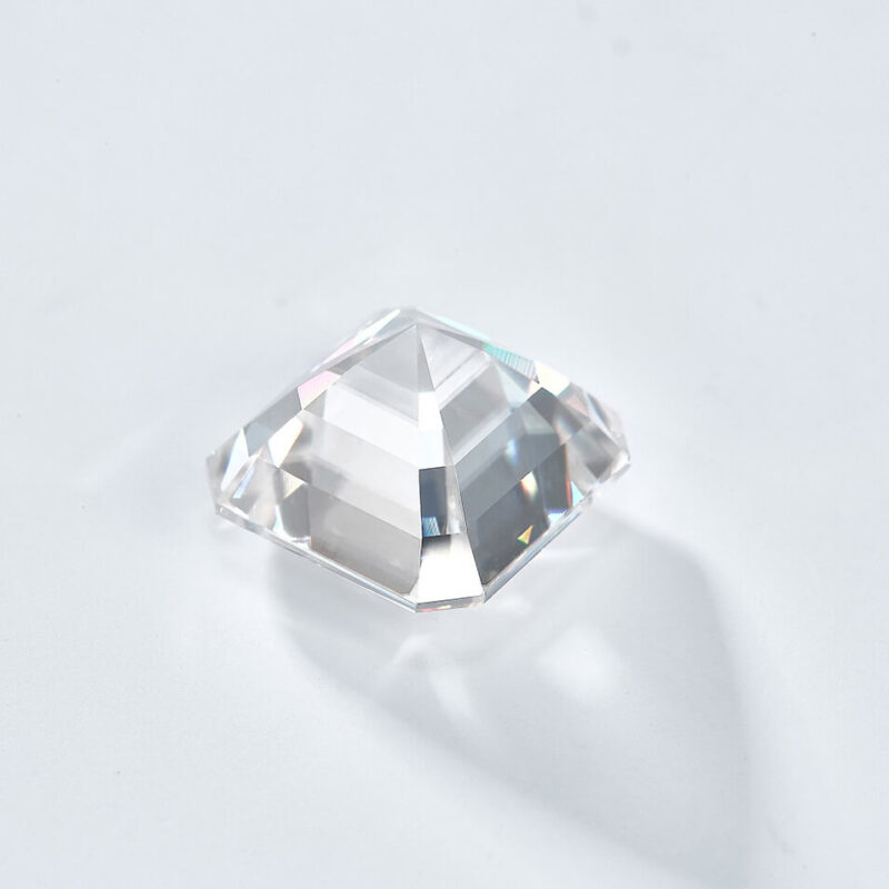Diamante cultivado en laboratorio de talla Asscher 04
