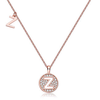 Alphabet Z Moissanite pendant 01