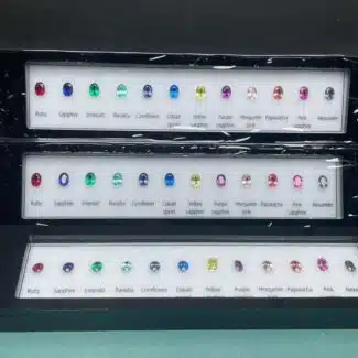 Tabella dei colori delle pietre preziose coltivate in laboratorio 01