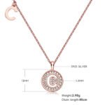 Colar pingente de moissanite OZMC