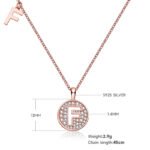 Moissanite pendant necklace OZMF