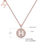 Moissanite pendant necklace OZMH
