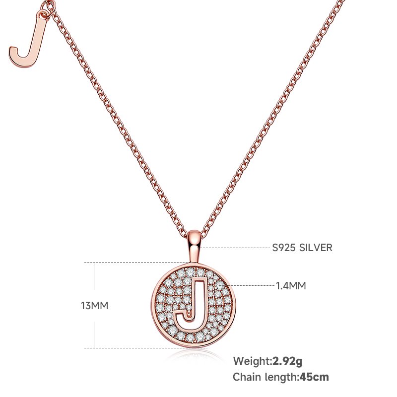 OZMJ Moissanite pendant necklace OZMJ