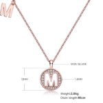Moissanite pendant necklace OZMM