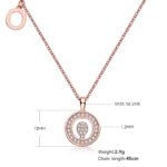 Moissanite pendant necklace OZMO