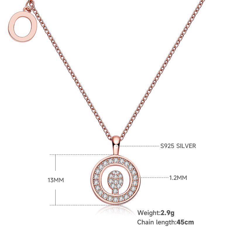 Moissanite pendant necklace OZMO