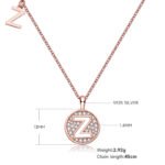 Moissanite pendant necklace OZMZ