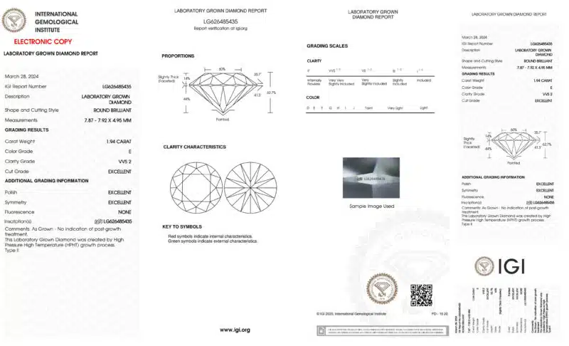 1.94ct E VVS2 LG626485435