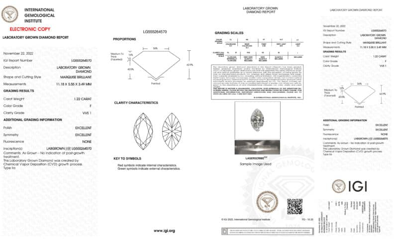 1,22ct F VVS1 LG555264570