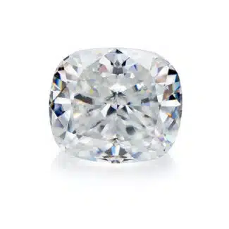 Cushion shape crushed ice cut Moissanite 01