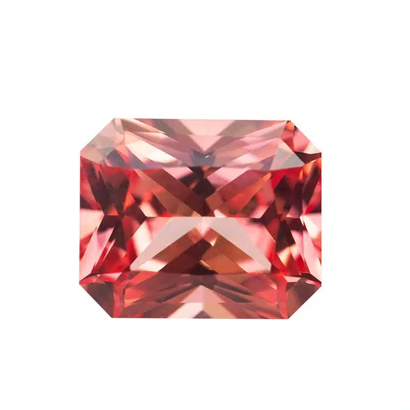 Shop AGL Certified Radiant Cut Lab Grown Padparadscha Online