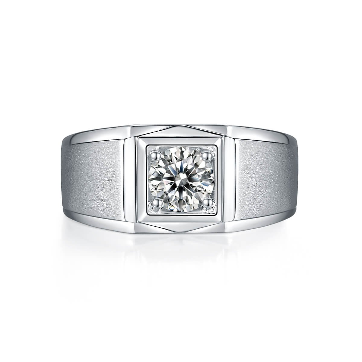 nhẫn moissanite cho nam m72a 02