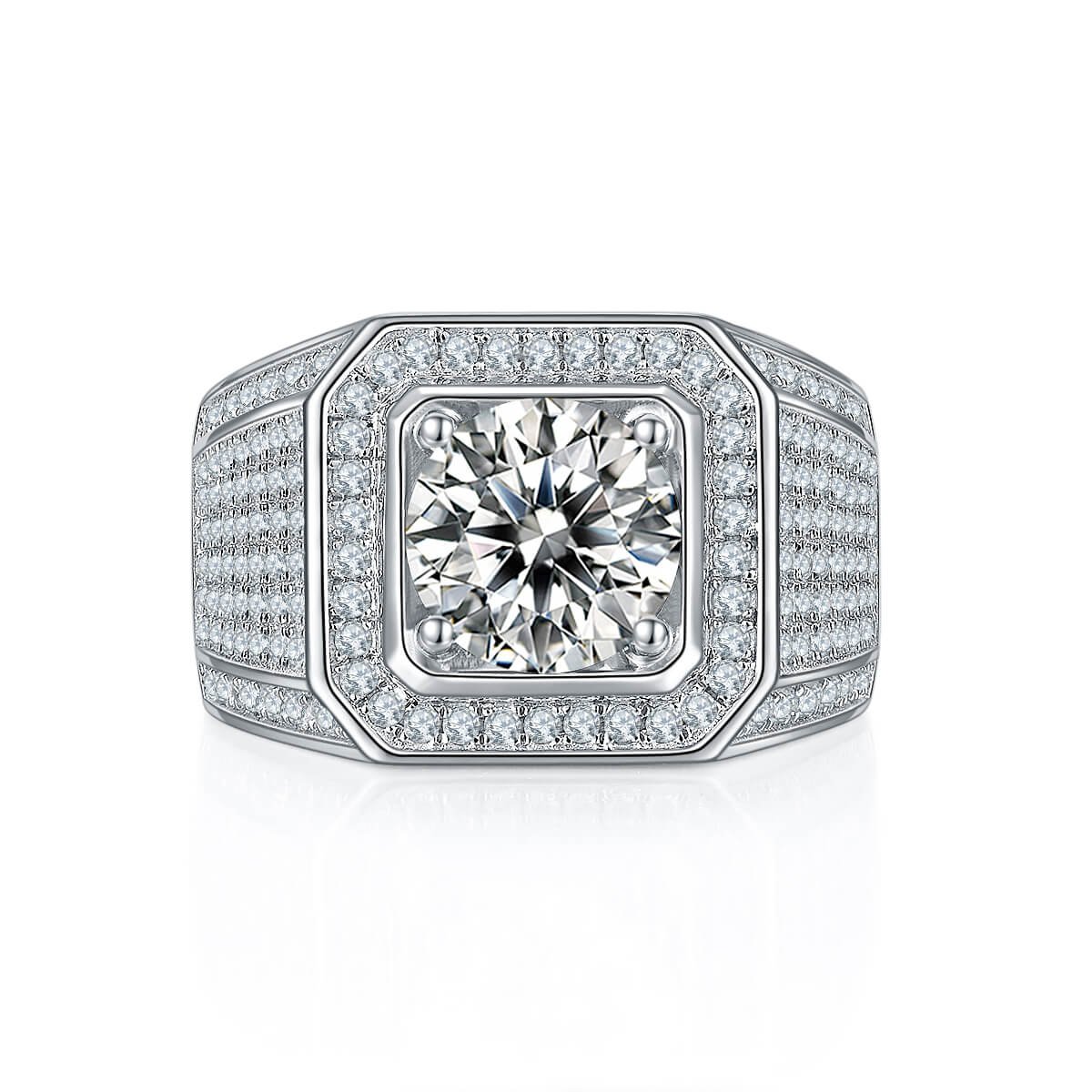 anello moissanite da uomo m76c 02