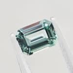 emerald cut lab grown green sapphire 01