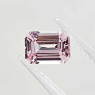 emerald cut lab grown pink sapphire 01