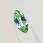 marquise cut lab grown green sapphire 01