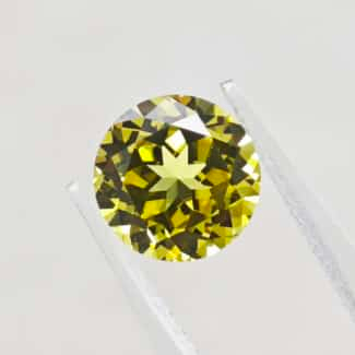 round cut lab grown yellow sapphire 01