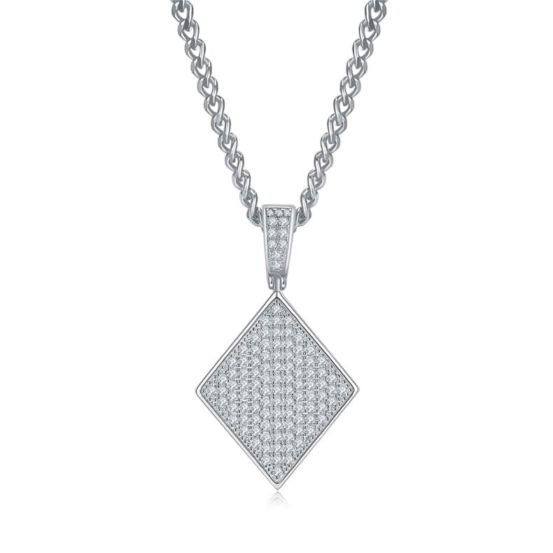 luxury classic moissanite iced out pendant j010a 01